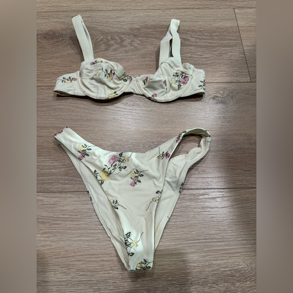 Meshki Floral Bikini Set
